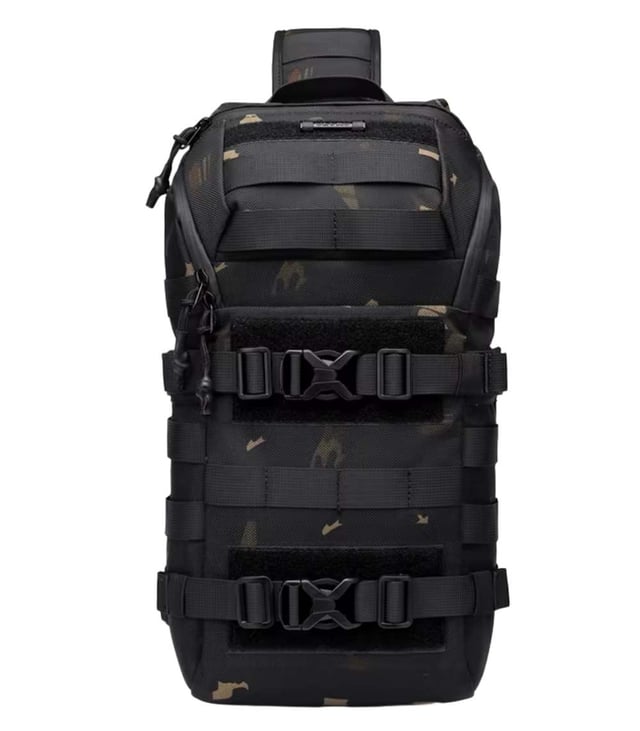 OZUKO 9738 Waterproof Sling Bag for Men – Premium Oxford Crossbody Travel Bag, Lightweight Shoulder Daypack for Work, Outdoor & Daily Use
