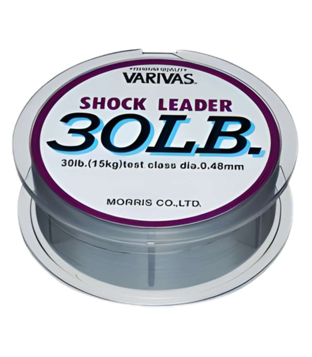 Varivas Shock Leader Nylon –  premium monofilament leader line with high knot strength