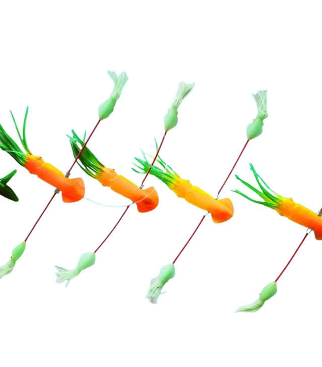 H2O Slap Happy Daisy Chain 4×7 Inch Offshore Trolling Teaser for Tuna Marlin Sailfish Dorado