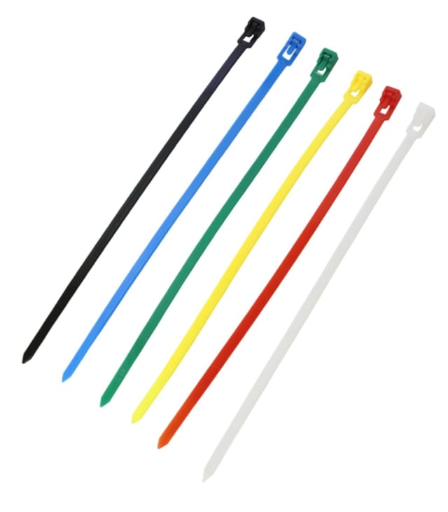 Taka Sangyo Fish Tank Color Marker A0097 Tie Type Fish Marker, 10 Pieces