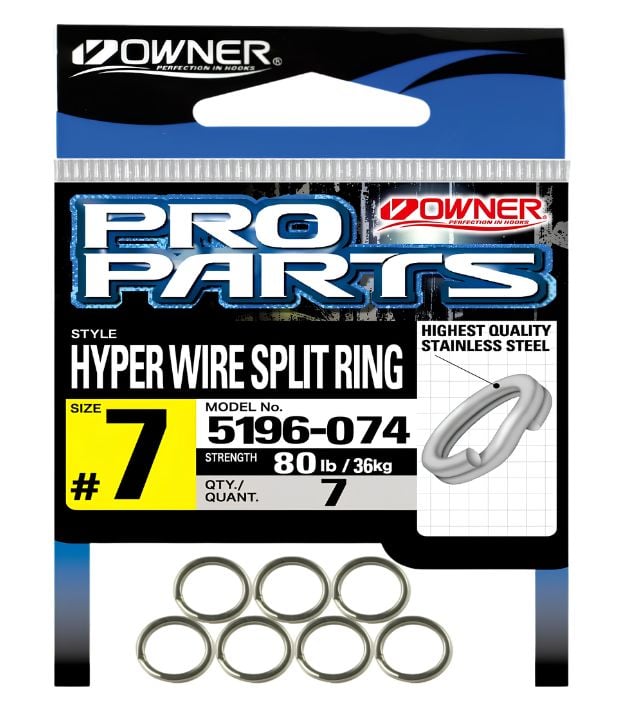 Owner P-12 Hyper Wire Split Ring 5196