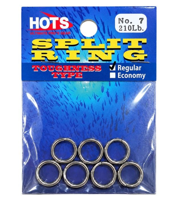 HOTS Split Ring Toughness Type High-Strength Split Ring, Regular Pack