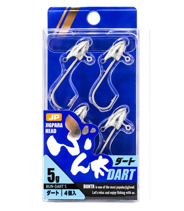 Major Craft Jigpara Head Bunta Dart Jighead