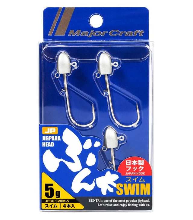 Major Craft Jigpara Head Bunta Swim Jighead