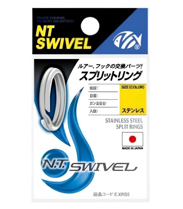 NT Swivel E.XRS Stainless Steel Split Ring