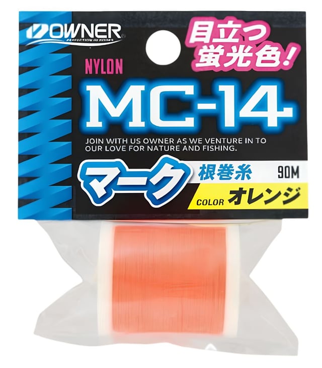 Owner MC-14 Mark Wrapping Nylon Thread 81193 Orange 