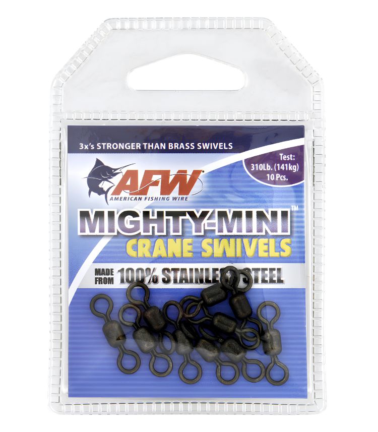 AFW Mighty Mini Stainless Steel Crane Swivel FWSS03B-A