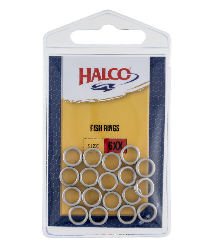 Halco Fish Rings Heavy-Duty Stainless Steel Split Rings
